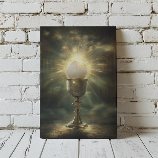 Spiritual Communion Matte Canvas Wall Art