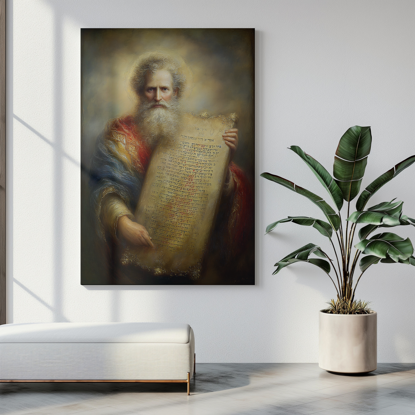 10 Commandments Matte Canvas Wall Art