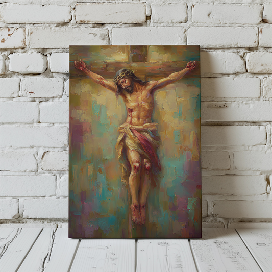 Anima Christi Matte Canvas Print - Religious Wall Art