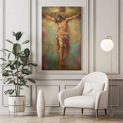 Anima Christi Matte Canvas Print - Religious Wall Art