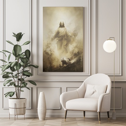 Binding Prayer of Protection Matte Canvas Wall Art