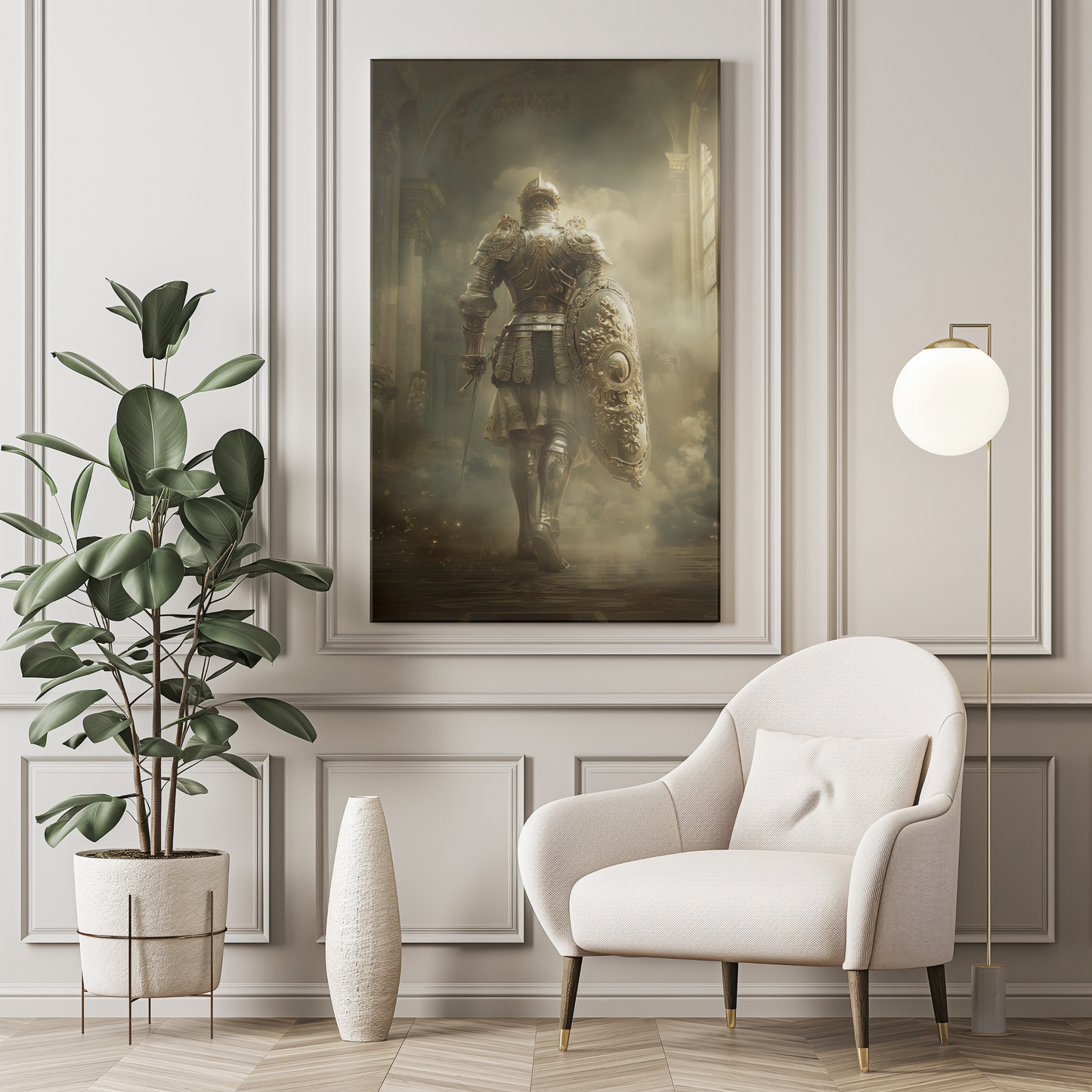 Full Armor of God Matte Canvas Wall Art