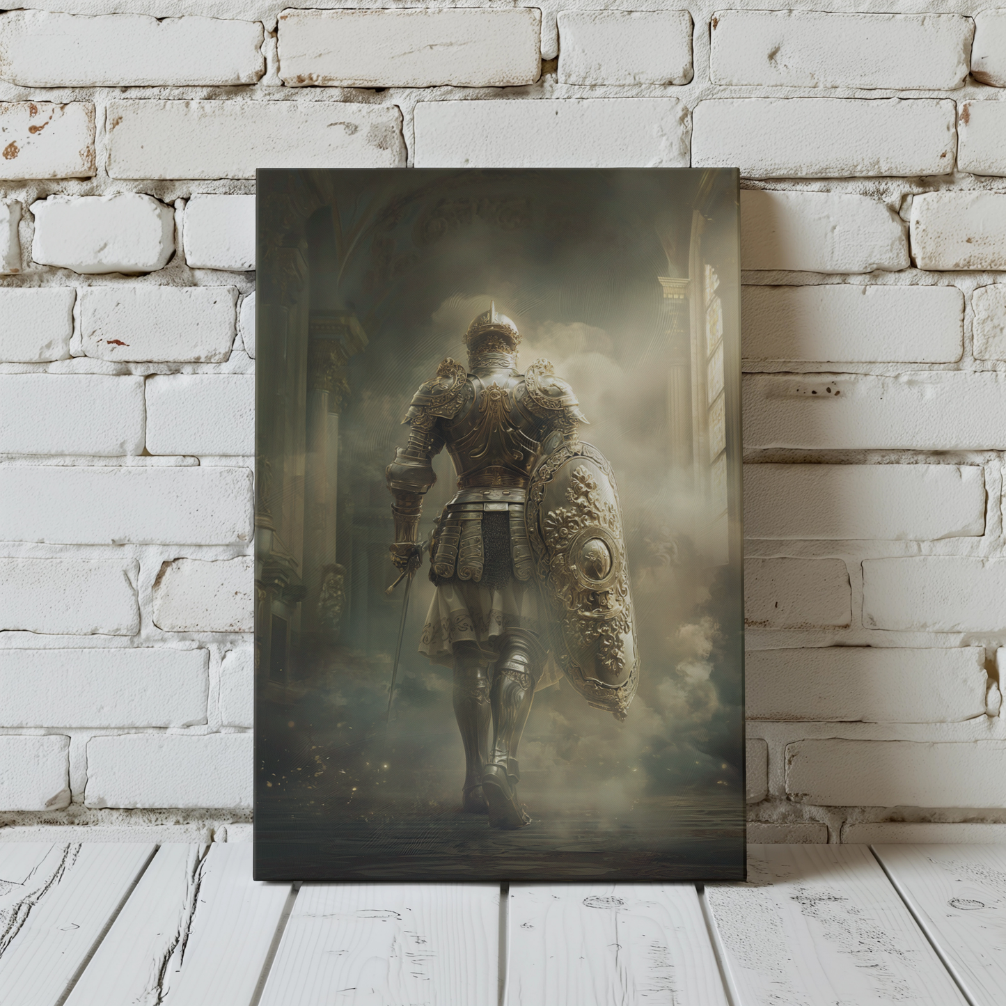 Full Armor of God Matte Canvas Wall Art