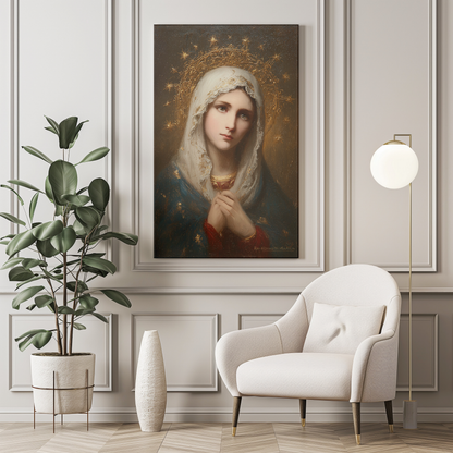 Memorare Matte Canvas Print - Religious Wall Art