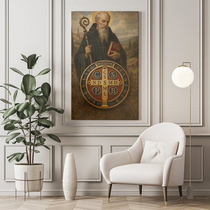 Renunciation of Spirits Matte Canvas Print - Religious Wall Art