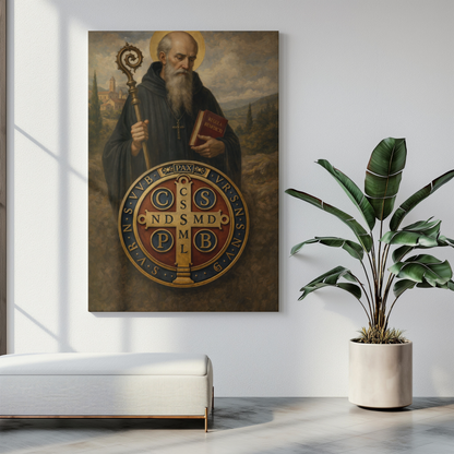 Renunciation of Spirits Matte Canvas Print - Religious Wall Art