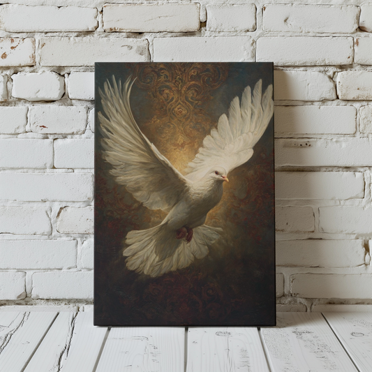 Holy Spirit Matte Canvas Print - Religious Wall Art