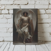 St Michael the Archangel Canvas Print - Religious Wall Art
