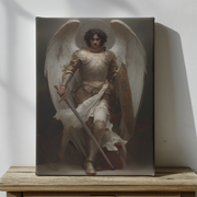 St Michael the Archangel Canvas Print - Religious Wall Art