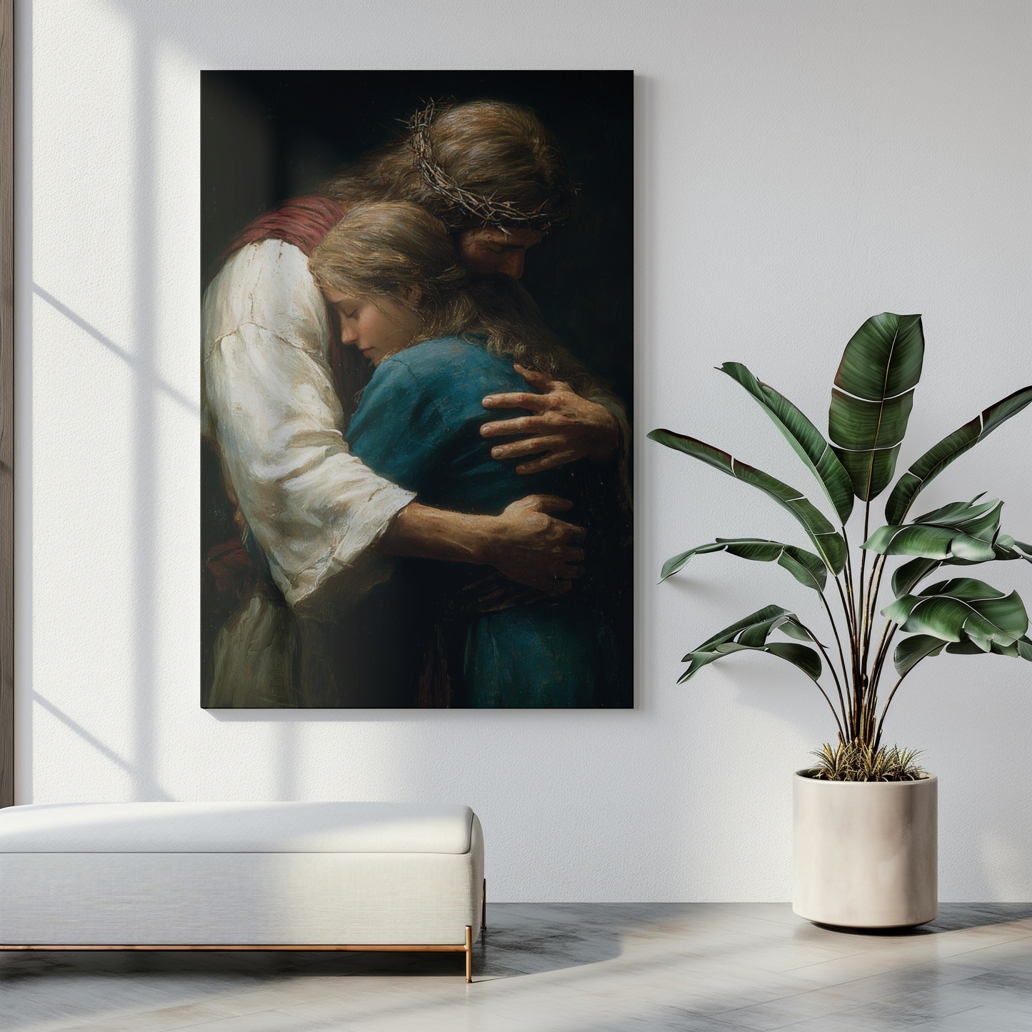 Surrender Matte Canvas Print - Religious Wall Art
