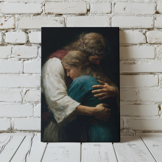 Surrender Matte Canvas Print - Religious Wall Art