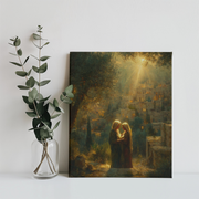 The Visitation Canvas Print, Catholic Wall Art, Elizabeth & Mary