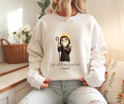 Saint Benedict Adult Sweatshirt, Catholic Gift, Faith Apparel in 13 Colors