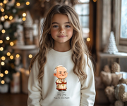 Saint John Paul II Kids Sweatshirt, Catholic Gift, Faith Apparel in 4 Colors