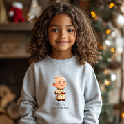 Saint John Paul II Toddler Sweatshirt, Catholic Apparel for Kids