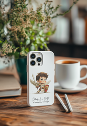 St Michael the Archangel Phone Case, Tough Magnetic Case, Spiritual Gift, Artful Protection, Nature Lover Accessory, Unique Smartphone Cover