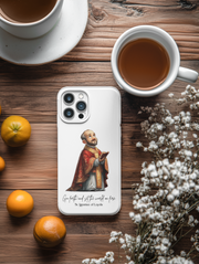 St Ignatius of Loyola Phone Case, Tough Magnetic Case, Inspirational Quote