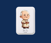 Phone Wallet Vegan Wallet (Magsafe® Compatible) Pope St John Paul II, Religious Phone Case, Catholic Gift, Christian Accessory, Saint Phone
