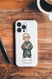 Samsung  St. Maximilian Kolbe Tough Phone Case with Inspirational Quote