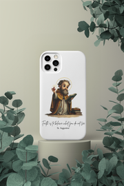 Saint Augustine Phone Case, Tough Magnetic Case, Inspirational Quote