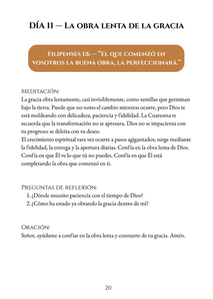 Return to Me: Lenten Prayer Guide: Spanish - WHOLESALE