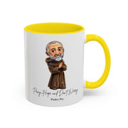 Cute Saint Padre Pio Mug  Catholic Gift  Faith-Inspired Coffee Cup