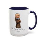 Cute Saint Padre Pio Mug  Catholic Gift  Faith-Inspired Coffee Cup