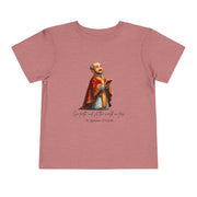 Saint Ignatius of Loyola Toddler Shirt, Catholic Tee for Kids, Faith-Based Gift