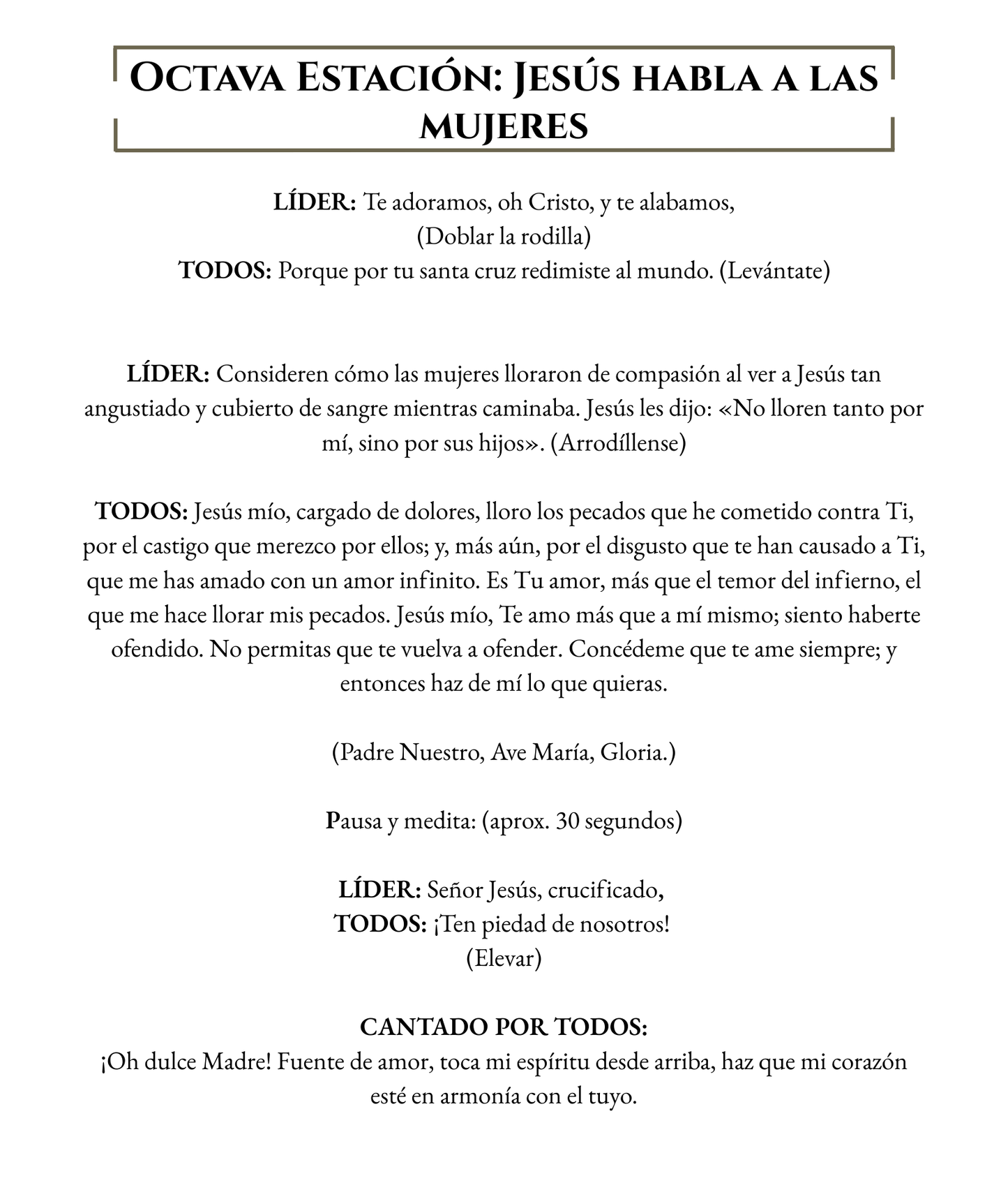 Stations of the Cross Spanish - WHOLESALE