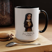 Cute Saint Faustina Mug  Catholic Gift  Faith-Inspired Coffee Cup