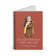 Saint Thérèse of Lisieux Journal, Catholic Notebook, Faith-Inspired Writing Gift