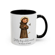 Saint Francis of Assisi Mug, Catholic Gift, Faith-Inspired Coffee Cup