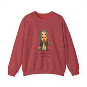 Classic Cute Saint Catherine of Siena Adult Sweatshirt  Catholic Gift  Faith Apparel in 13 Colors