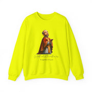 Cozy Cute Saint Ignatius of Loyola Adult Sweatshirt  Catholic Gift  Faith Apparel in 13 Colors