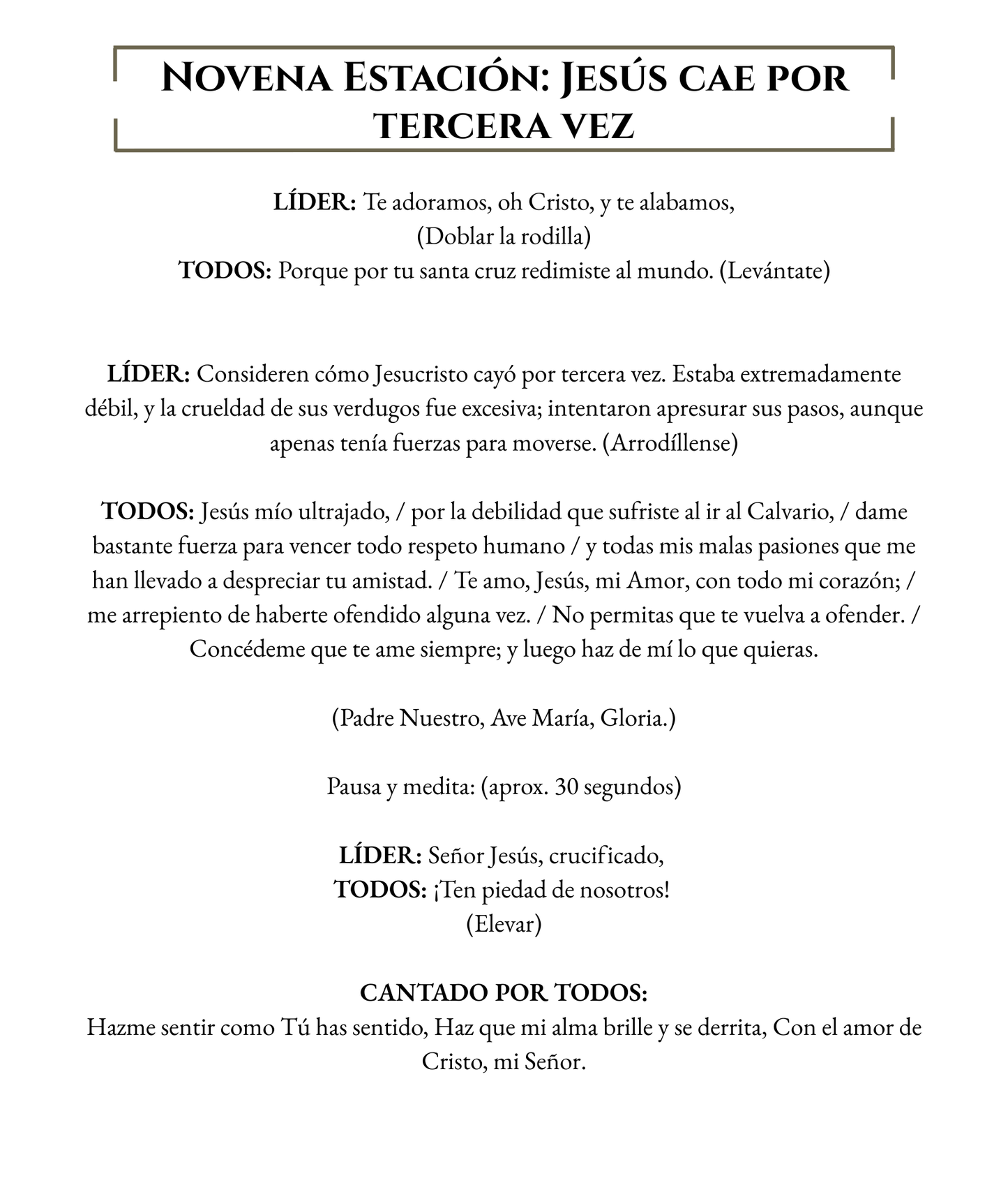 Stations of the Cross Spanish - WHOLESALE