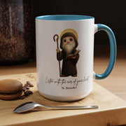 Cute Saint Benedict Mug  Catholic Gift  Faith-Inspired Coffee Cup