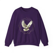 Veni Sancte Spiritus Holy Spirit Dove Sweatshirt | Religious Christian Design