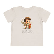 St Michael the Archangel Toddler T-Shirt, Catholic Kids Tee, Courage & Faith Shirt, Christian Gift