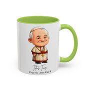 Cute Saint John Paul II Mug  Catholic Gift  Faith-Inspired Coffee Cup