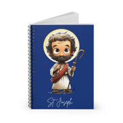 Saint Joseph Journal, Catholic Notebook, Faith-Inspired Writing Gift