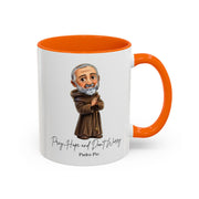 Cute Saint Padre Pio Mug  Catholic Gift  Faith-Inspired Coffee Cup