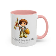 Saint Joan of Arc Mug, Catholic Gift, Faith-Inspired Coffee Cup