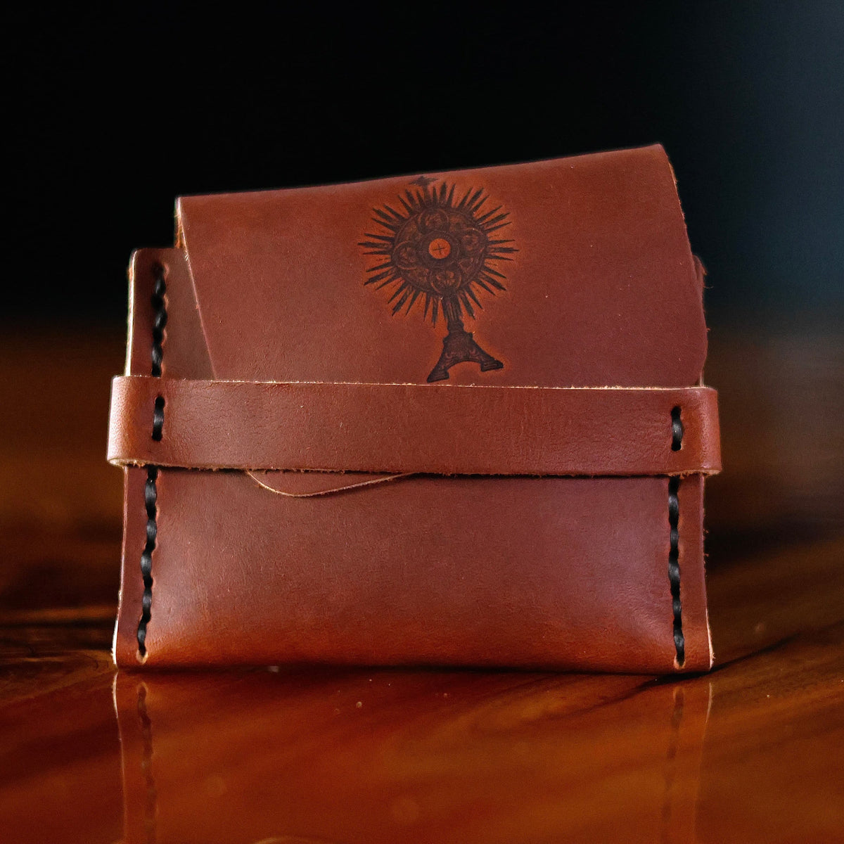 Monstrance Premium Rosary Pouch
