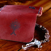 Monstrance Premium Rosary Pouch