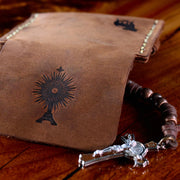 Monstrance Premium Rosary Pouch