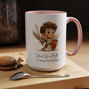 Cute Saint Michael the Archangel Mug  Catholic Gift  Faith-Inspired Coffee Cup