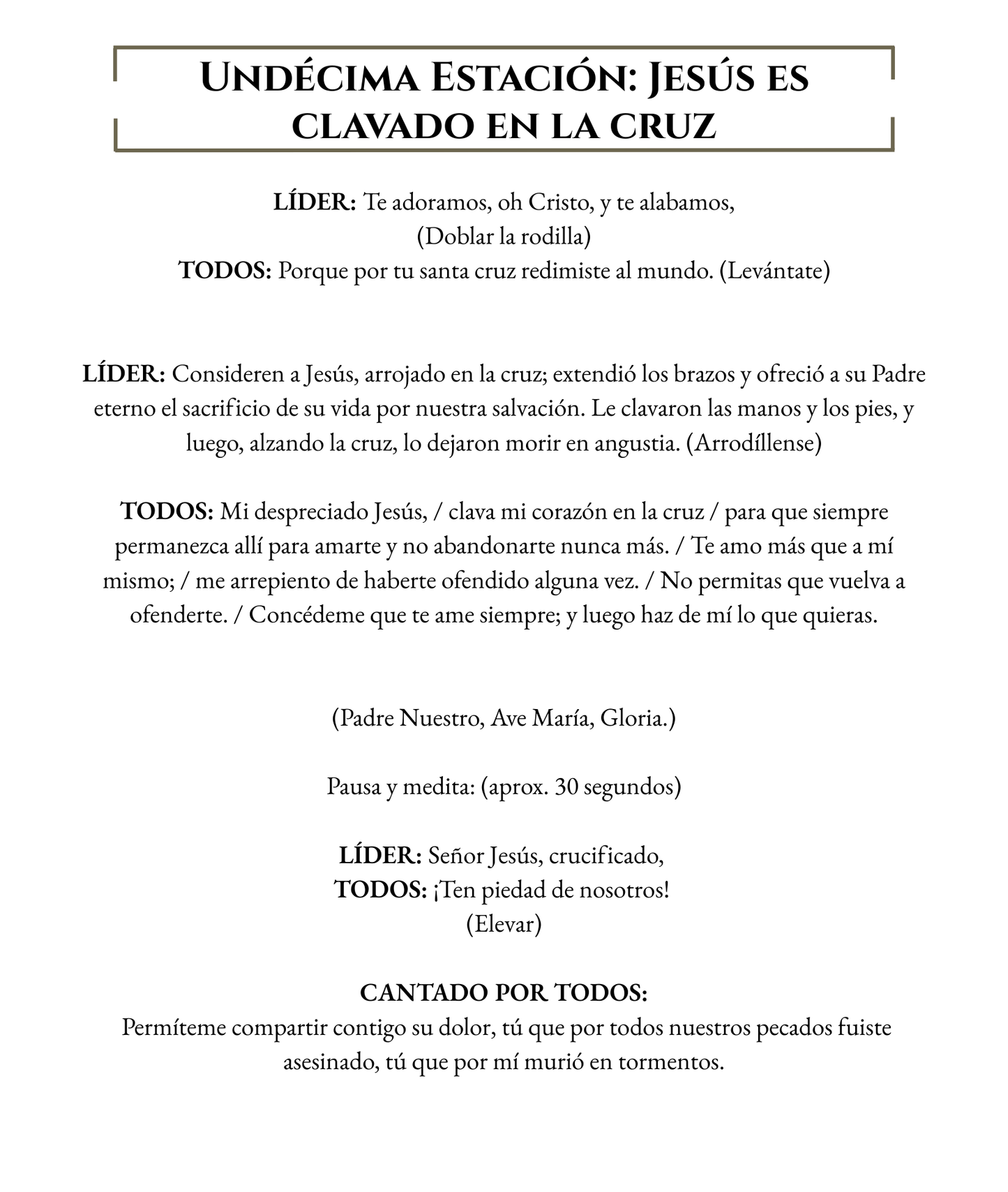 Stations of the Cross Spanish - WHOLESALE