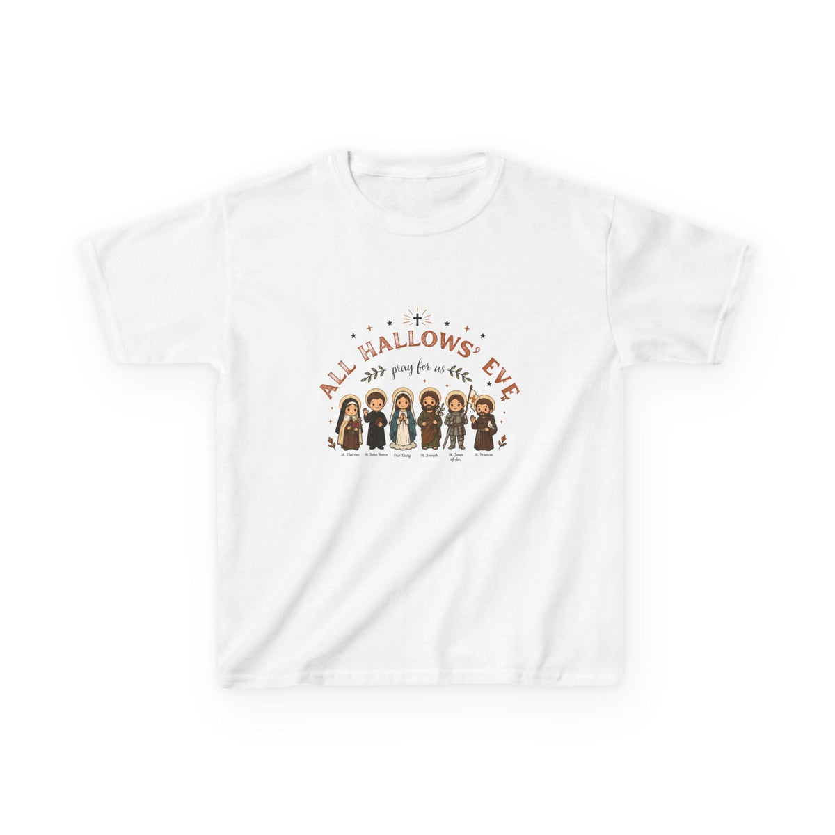 All Hallows' Eve kids tee All Saints Day apparel Catholic shirt