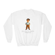 Saint Pier Giorgio Frassati Kids Sweatshirt, Catholic Gift, Faith Apparel in 4 Colors
