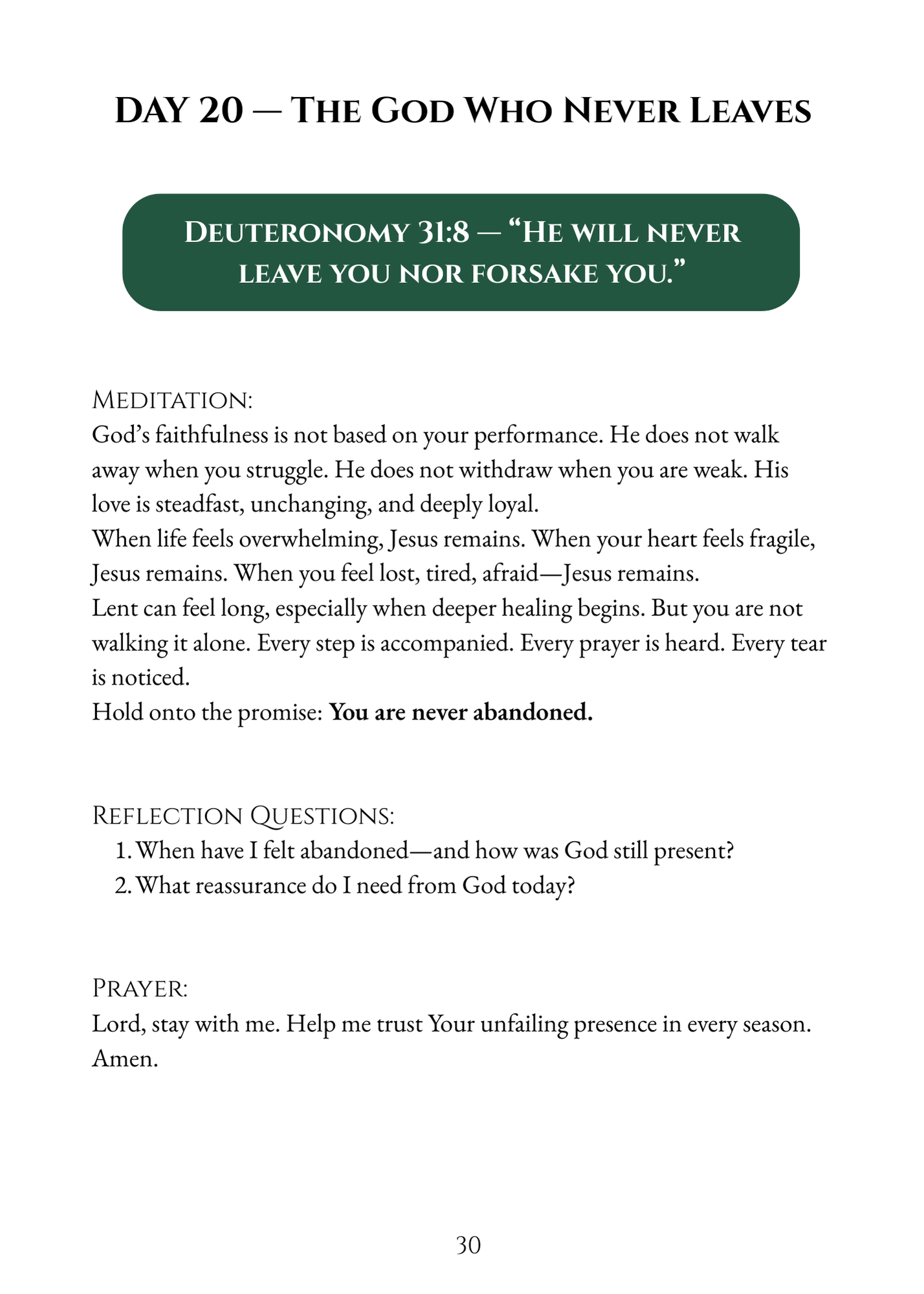 Return to Me: Lenten Prayer Guide: English- WHOLESALE